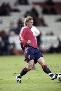 Partido amistoso entre ESPAÑA-DINAMARCA, Gijón 2004.