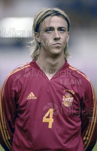 Partido amistoso entre ESPAÑA-DINAMARCA, Gijón 2004.