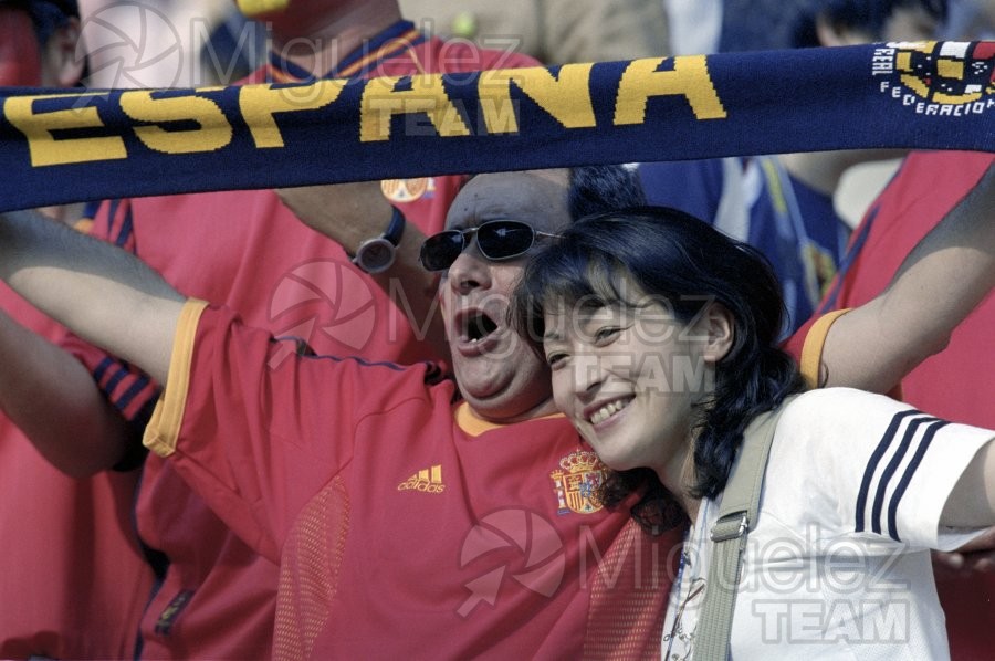 COPA DEL MUNDO JAPON/COREA DEL SUR-2002 entre ESPAÑA-PARAGUAY, Jeonju (Corea del Sur) 2002.
