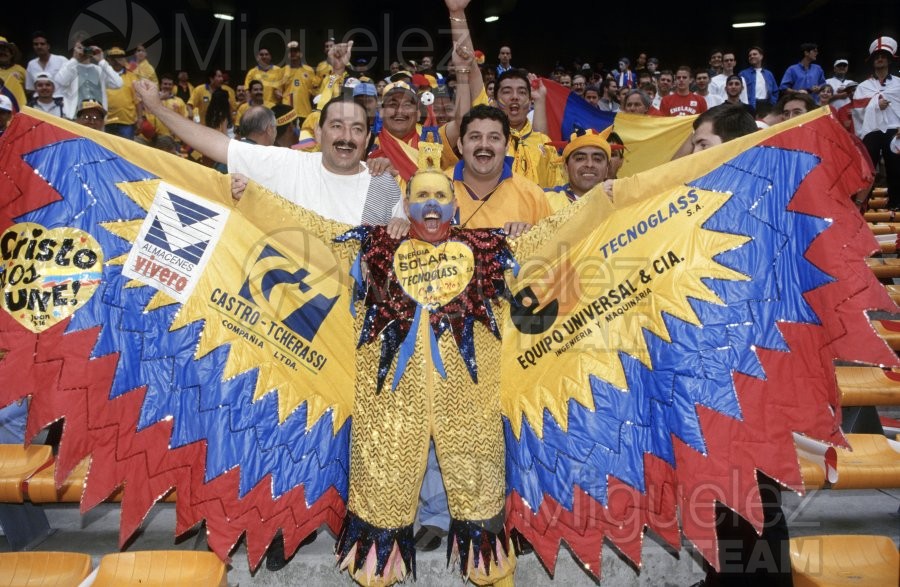 Partido Copa del Mundo Francia 1998 entre INGLATERRA-COLOMBIA en el estadio Felix Bollaert en Lens. 1998