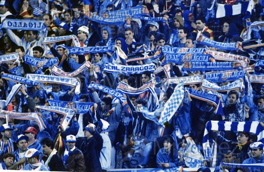 Final de la Copa del Rey entre los equipos  REAL ZARAGOZA-CELTA DE VIGO, Madrid 1994
