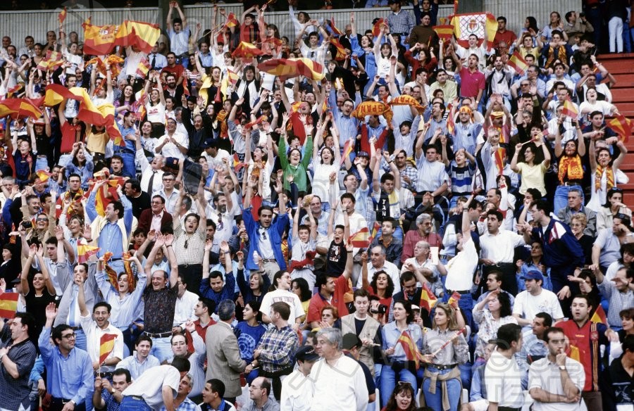 Encuentro de clasificación para el Mundíal de Francia 1998 entre ESPAÑA-REPUBLICA CHECA (Valladolid) 1997