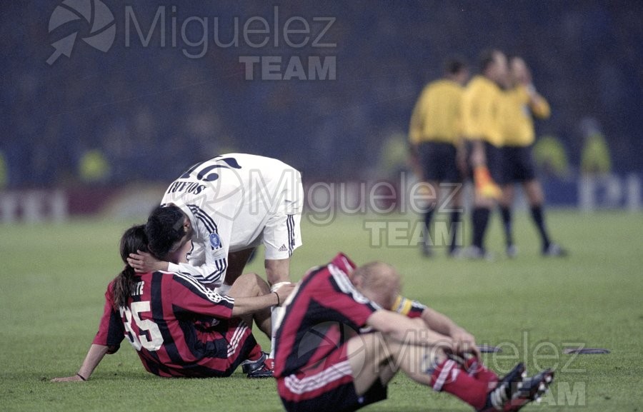FINAL LIGA DE CAMPEONES (CHAMPIONS LEAGUE) entre REAL MADRID-BAYERN LEVERKUSEN, Glasgow (Escocia) 2002.