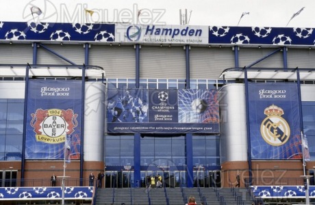 FINAL LIGA DE CAMPEONES (CHAMPIONS LEAGUE) entre REAL MADRID-BAYERN LEVERKUSEN, Glasgow (Escocia) 2002.