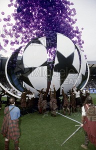 FINAL LIGA DE CAMPEONES (CHAMPIONS LEAGUE) entre REAL MADRID-BAYERN LEVERKUSEN, Glasgow (Escocia) 2002.