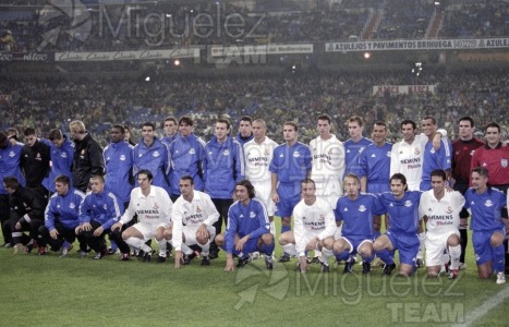 Partido amistoso entre REAL MADRID-SELECCION MUNDIAL, Madrid 2002.