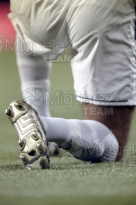 Partido de Liga 1ª División entre REAL MADRID-ESPANYOL, Madrid 2003.