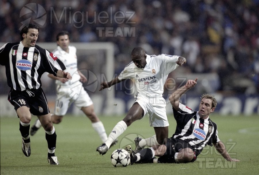 Partido Internacional de Liga de Campeones entre REAL MADRID-JUVENTUS, Madrid 2003.