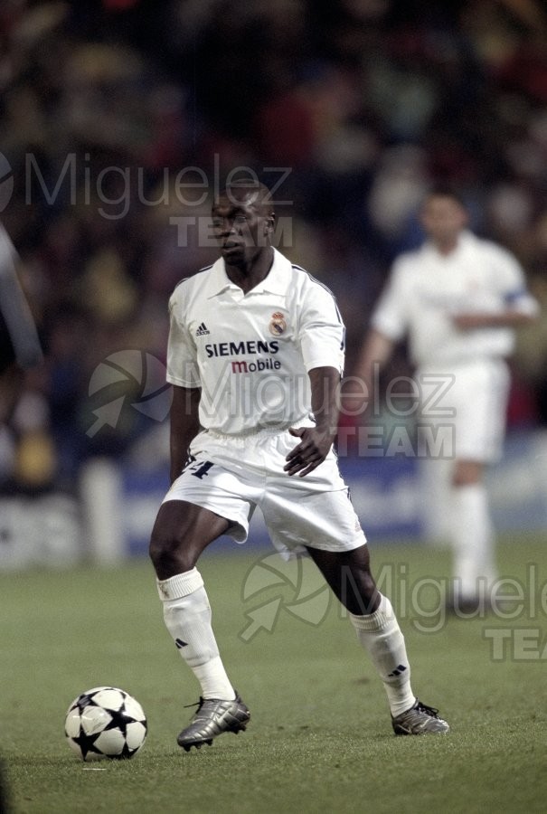 Partido Internacional de Liga de Campeones entre REAL MADRID-JUVENTUS, Madrid 2003.