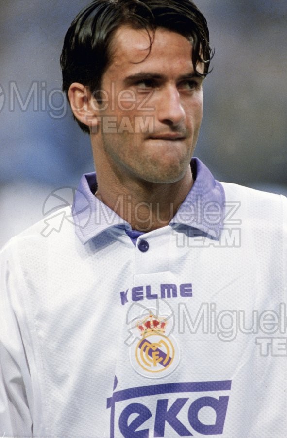 Presentación en la Asociación de la Prensa del nuevo entrenador del Real Madrid, FABIO CAPELLO (ITA). 1996