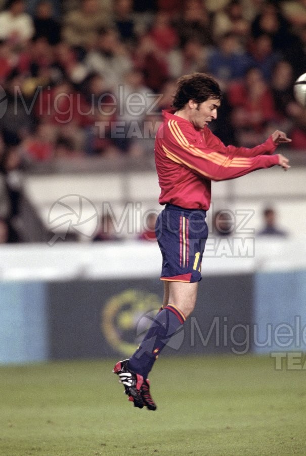 Partido amistoso entre ESPAÑA-DINAMARCA, Gijón 2004.