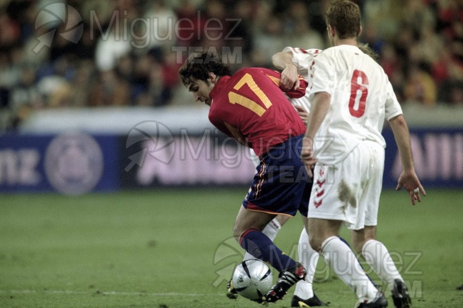 Partido amistoso entre ESPAÑA-DINAMARCA, Gijón 2004.