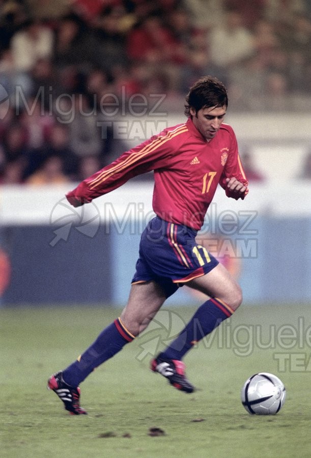 Partido amistoso entre ESPAÑA-DINAMARCA, Gijón 2004.