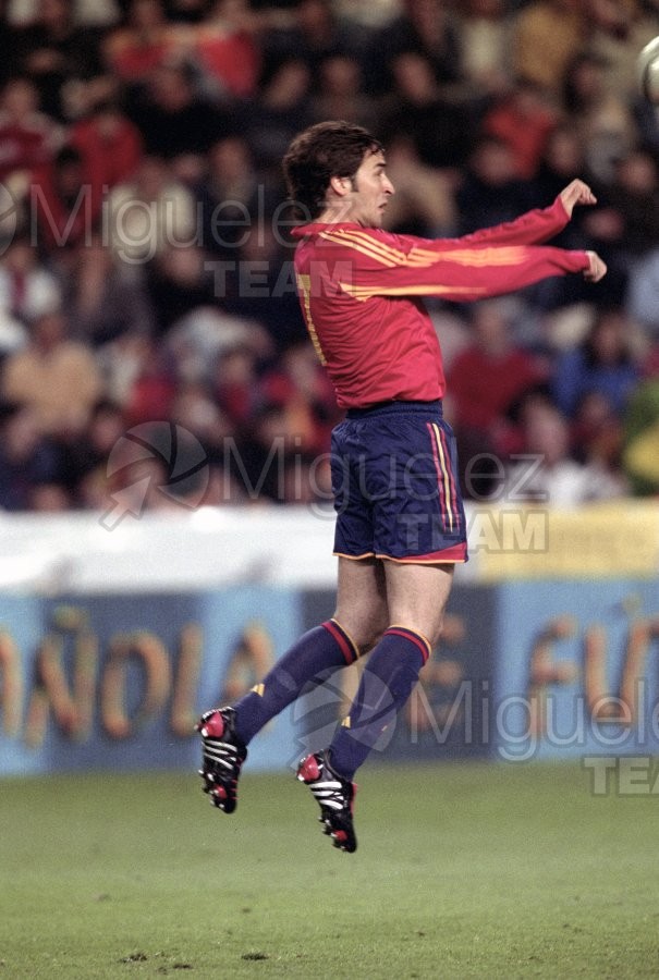 Partido amistoso entre ESPAÑA-DINAMARCA, Gijón 2004.