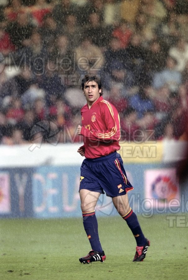 Partido amistoso entre ESPAÑA-DINAMARCA, Gijón 2004.