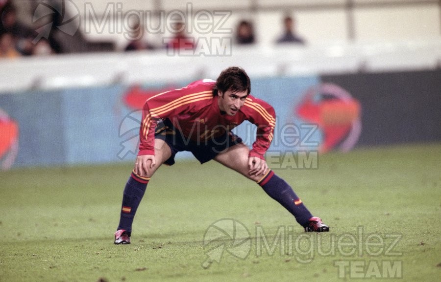 Partido amistoso entre ESPAÑA-DINAMARCA, Gijón 2004.