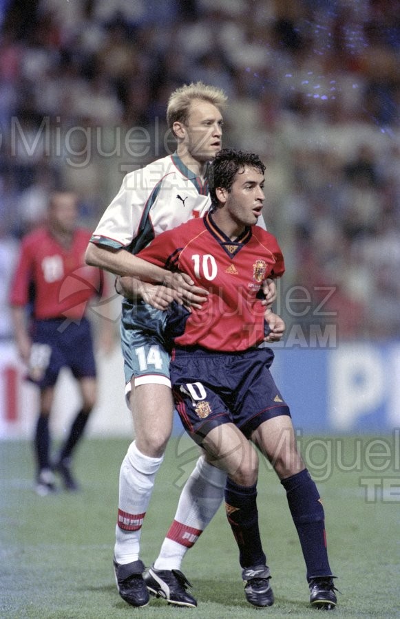 Partido Copa del Mundo Francia 1998, Primera fase, entre ESPAÑA-BULGARIA .