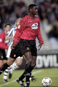 Partido de Liga 1ª División entre REAL SOCIEDAD-MALLORCA, San Sebastián 2002.