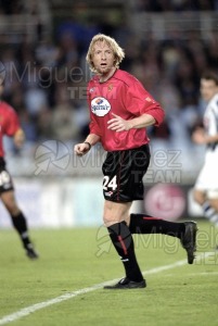 Partido de Liga 1ª División entre REAL SOCIEDAD-MALLORCA, San Sebastián 2002.