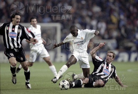 Partido Internacional de Liga de Campeones entre REAL MADRID-JUVENTUS, Madrid 2003.