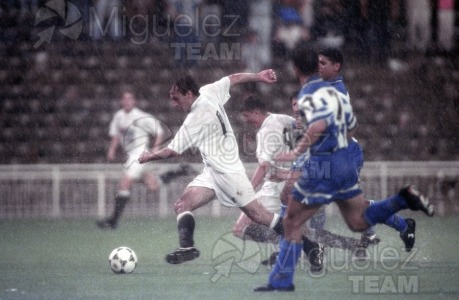 Final de la COPA DEL REY entre DEPORTIVO DE LA CORUÑA-VALENCIA en el estadio Santiago Bernabéu (Madrid). 1995