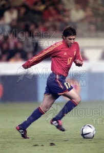 Partido amistoso entre ESPAÑA-DINAMARCA, Gijón 2004.