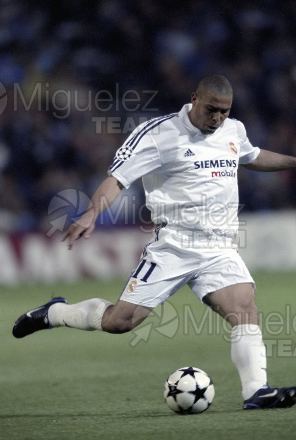 Partido Internacional de Liga de Campeones entre REAL MADRID-JUVENTUS, Madrid 2003.