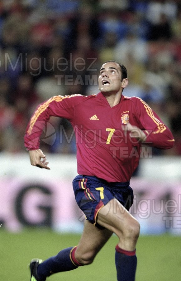 Partido amistoso entre ESPAÑA-DINAMARCA, Gijón 2004.