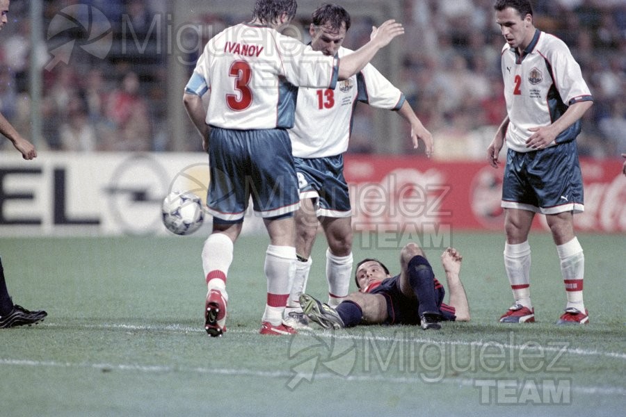 Partido Copa del Mundo Francia 1998, Primera fase, entre ESPAÑA-BULGARIA .