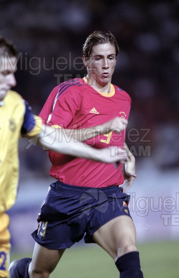 Partido Internacional entre ESPAÑA-UCRANIA, Murcia 2003.