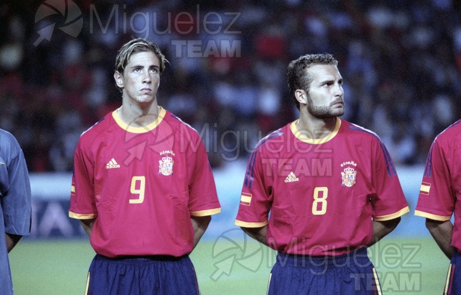 Partido Internacional entre ESPAÑA-UCRANIA, Murcia 2003.