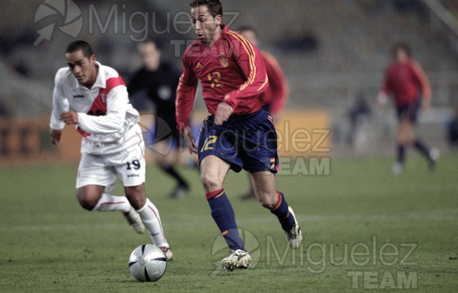 Partido amistoso Internacional entre ESPAÑA-PERU, Barcelona 2004.