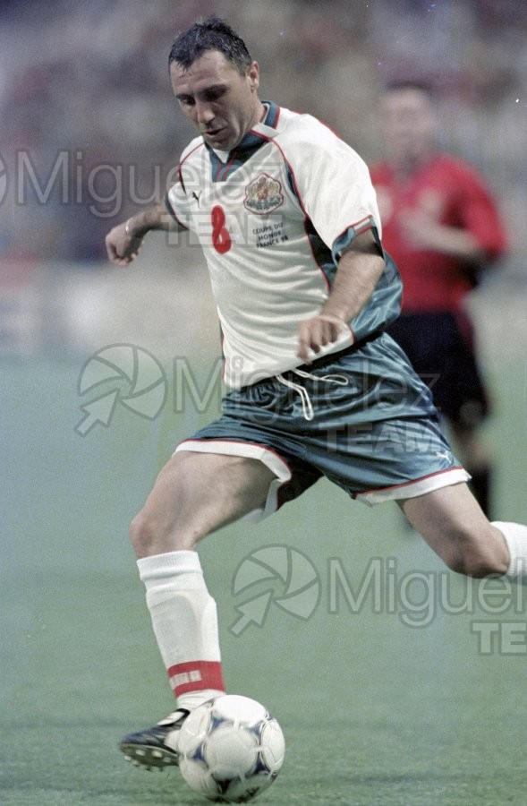 Partido Copa del Mundo Francia 1998, Primera fase, entre ESPAÑA-BULGARIA .