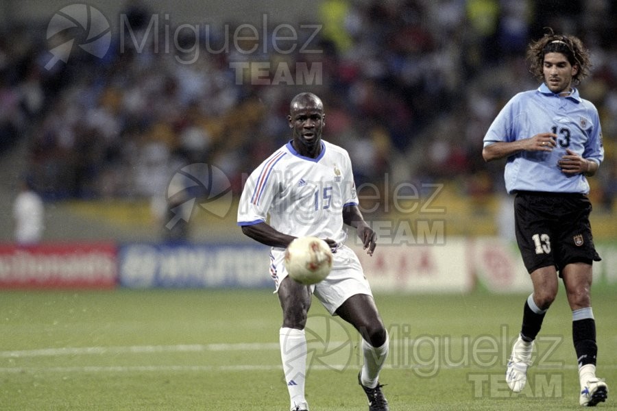 Copa del Mundo JAPON/COREA DEL SUR-2002. Partido entre FRANCIA-URUGUAY, Busan (Corea del Sur) 2002.