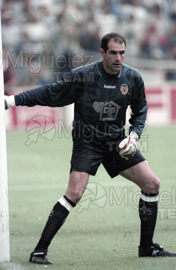 Encuentro amistoso entre VALENCIA-SELECCION DE BRASIL en el estadio MESTALLA de Valencia. 1995