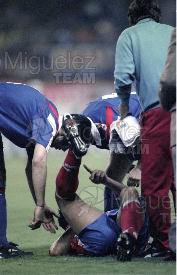 Campeonato de Liga 1ª División entre el ATLÉTICO DE MADRID y ATHLETIC DE BILBAO, Madrid 1994 