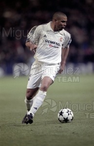 Partido Internacional de Liga de Campeones entre REAL MADRID-JUVENTUS, Madrid 2003.