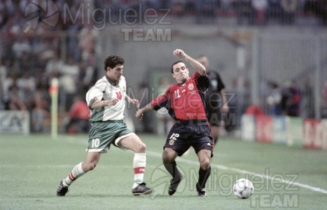 Partido Copa del Mundo Francia 1998, Primera fase, entre ESPAÑA-BULGARIA .