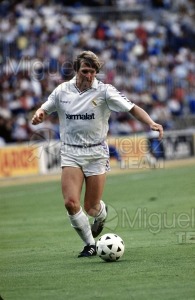 Partido de Liga Primera División Real Madrid-Sevilla Temporada 1988-1989.