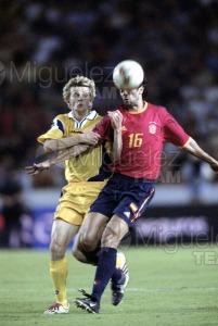 Partido Internacional entre ESPAÑA-UCRANIA, Murcia 2003.