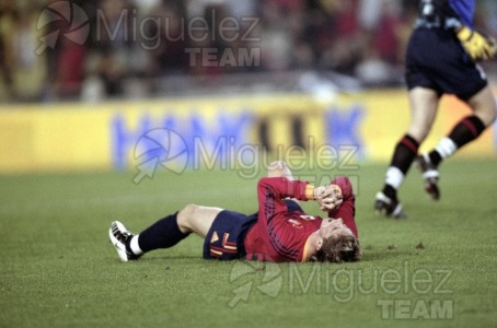 Partido Internacional de Clasificación para la Eurocopa de Portugal 2004 entre ESPAÑA-NORUEGA, Valencia 2003.