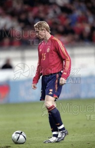 Partido amistoso entre ESPAÑA-DINAMARCA, Gijón 2004.