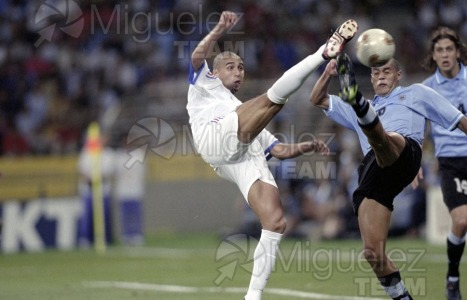 Copa del Mundo JAPON/COREA DEL SUR-2002. Partido entre FRANCIA-URUGUAY, Busan (Corea del Sur) 2002.