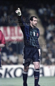 Partido amistoso entre ESPAÑA-CROACIA, en el Campo Luis Casanova de Valencia. 1994