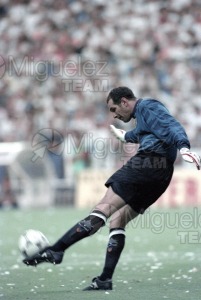 Final de la COPA DEL REY entre DEPORTIVO DE LA CORUÑA-VALENCIA en el estadio Santiago Bernabéu (Madrid). 1995