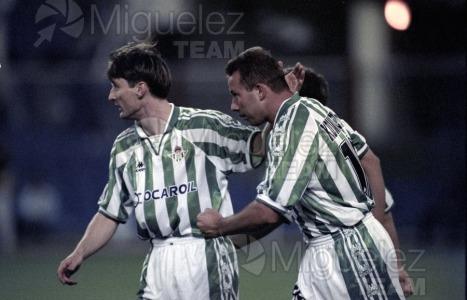 Final de la Copa del Rey entre BARCELONA-REAL BETIS en el estadio Santiago Bernabéu de Madrid. 1997 