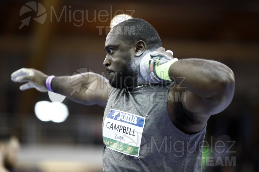 World Indoor Tour Gold Madrid 2026.