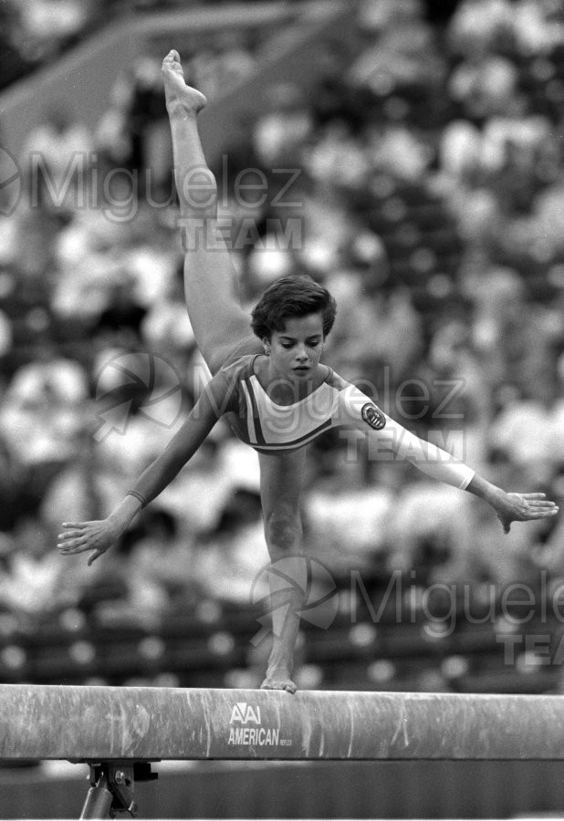 Campeonato del Mundo de Gimnasia Artística de Hombres y Mujeres en INDIANAPOLIS (USA) 1991