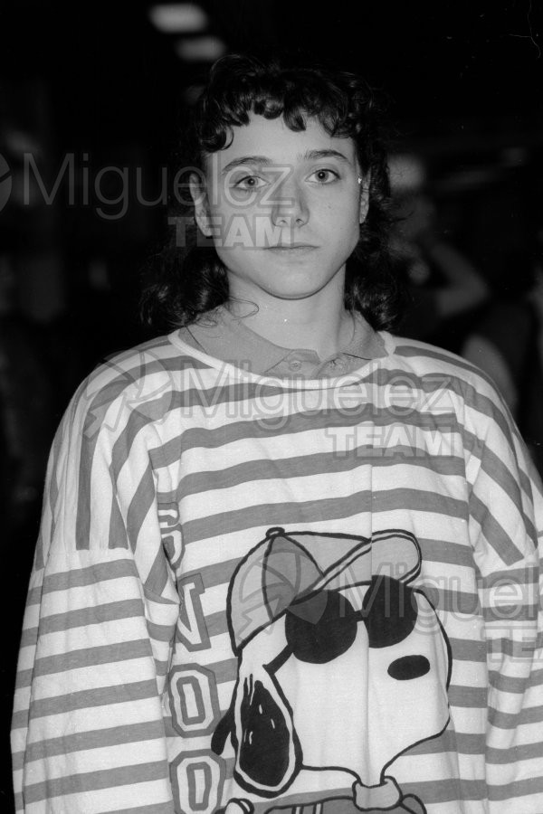 Regreso de la expedición de Gimnasia a los JJOO de Seúl-1988. Aeropuerto de Barajas (Madrid).