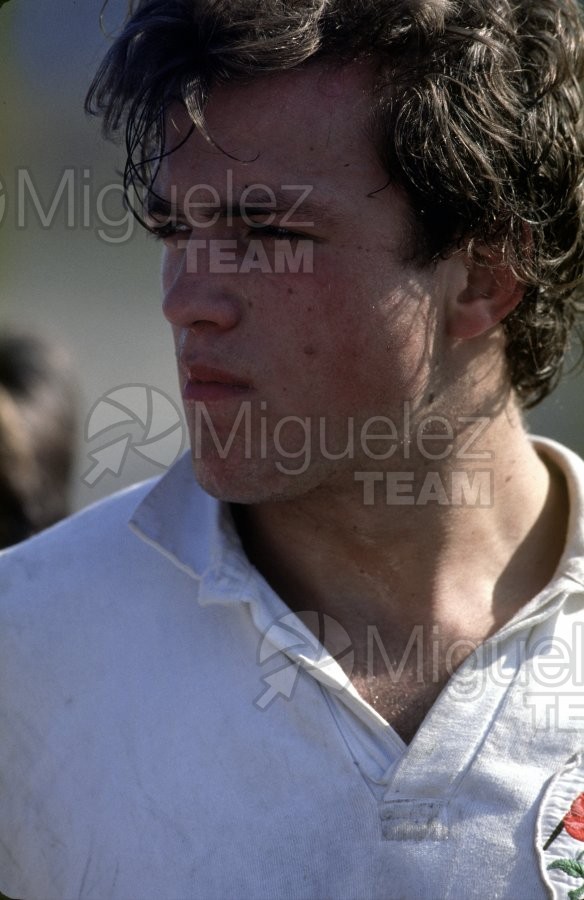 Partido de Rugby, Liga Nacional División de Honor. Equipos Arquitectura - RC Cornella (Madrid) 1988.